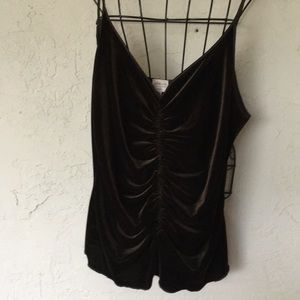 ARMANI RUCHED VELVET UNDERPINNING